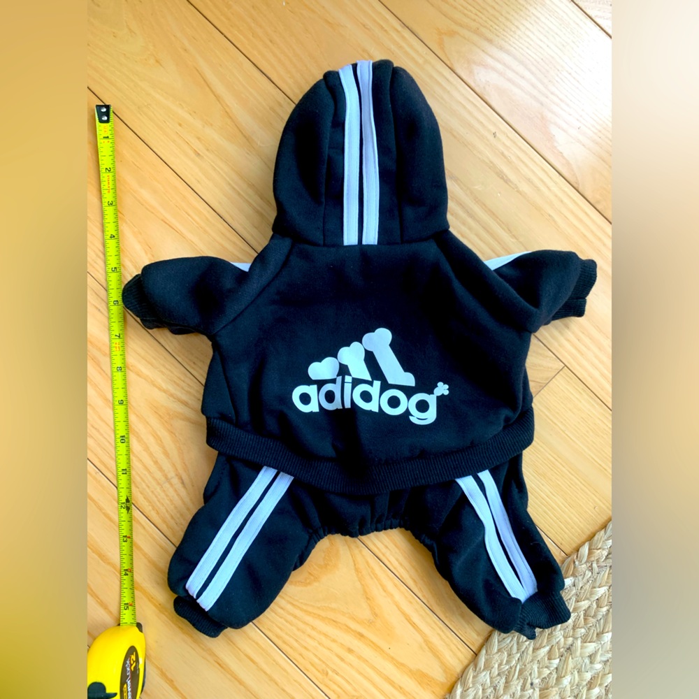 One piece sweatsuit for small dogs